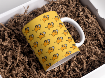 Yellow Anime Lover's Mug