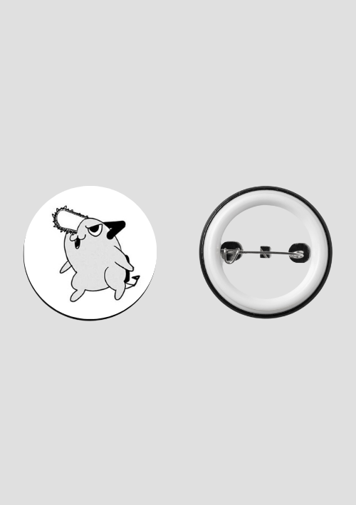 Black & White Badge