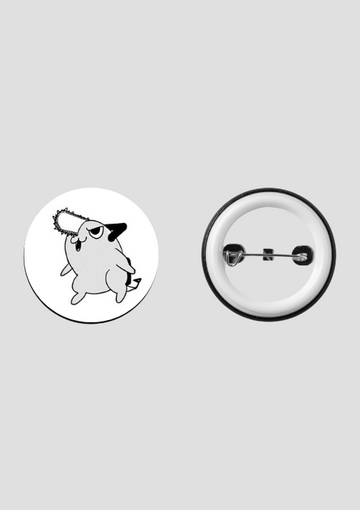 Black & White Badge