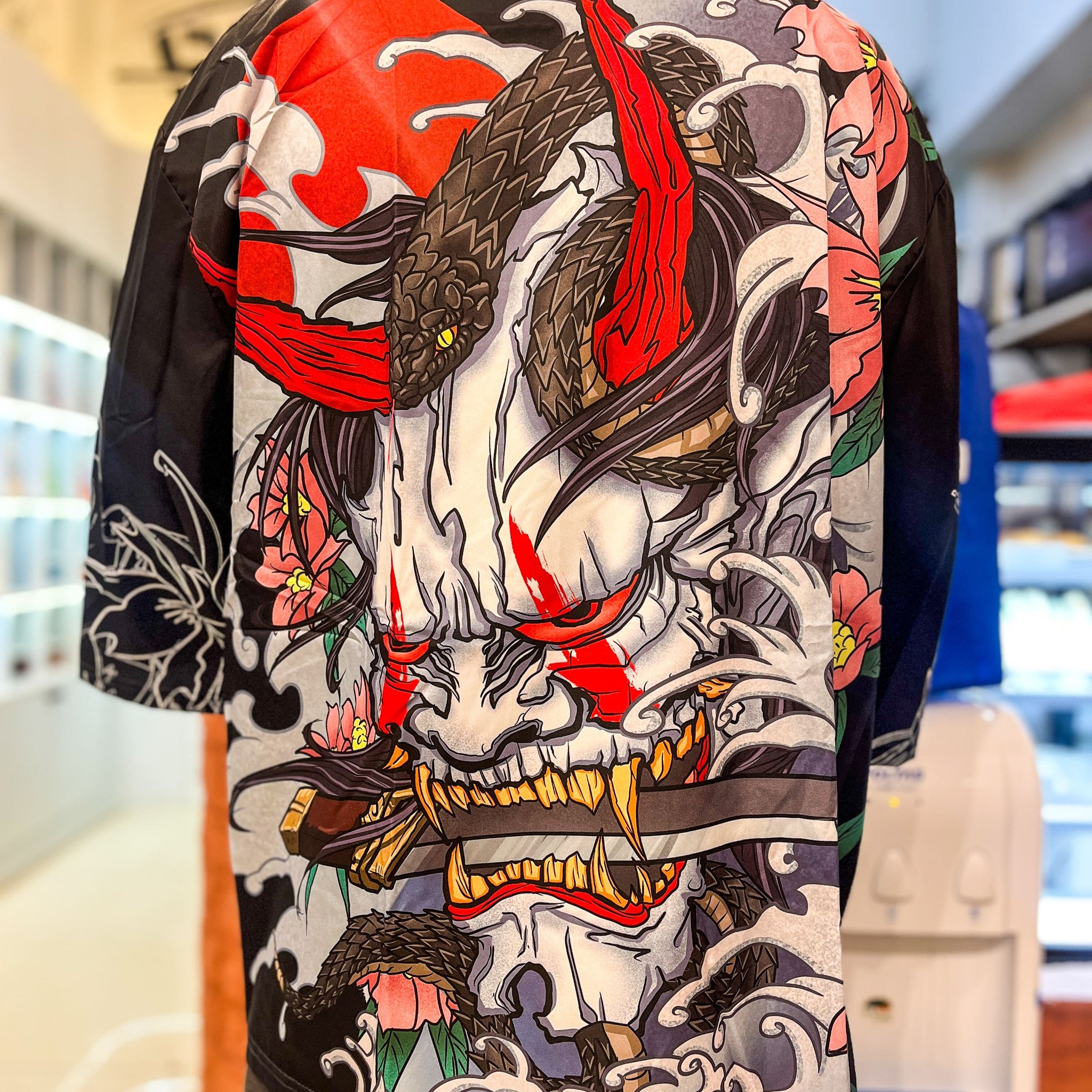 Scary Face Kimono