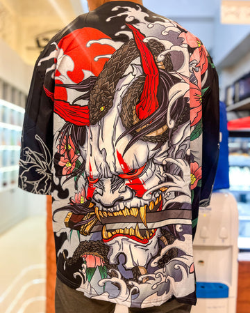 Scary Face Kimono