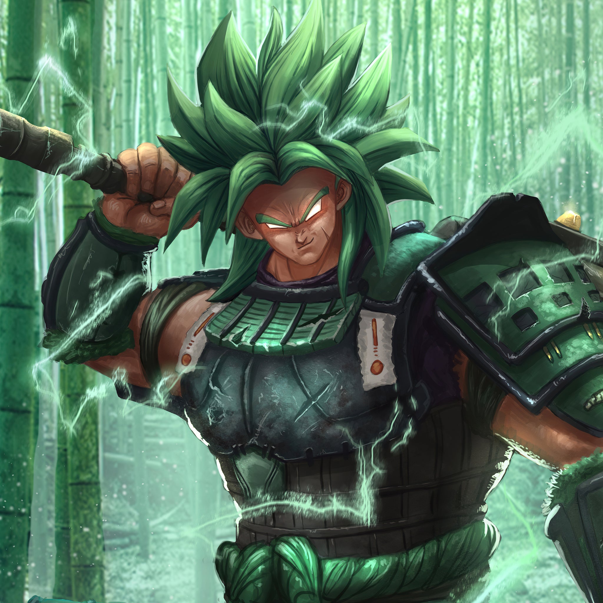 dragon-ball-z-samurai-broly- A3 Poster