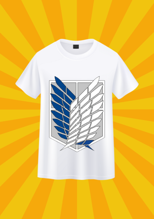 Anime White Wings T-Shirt