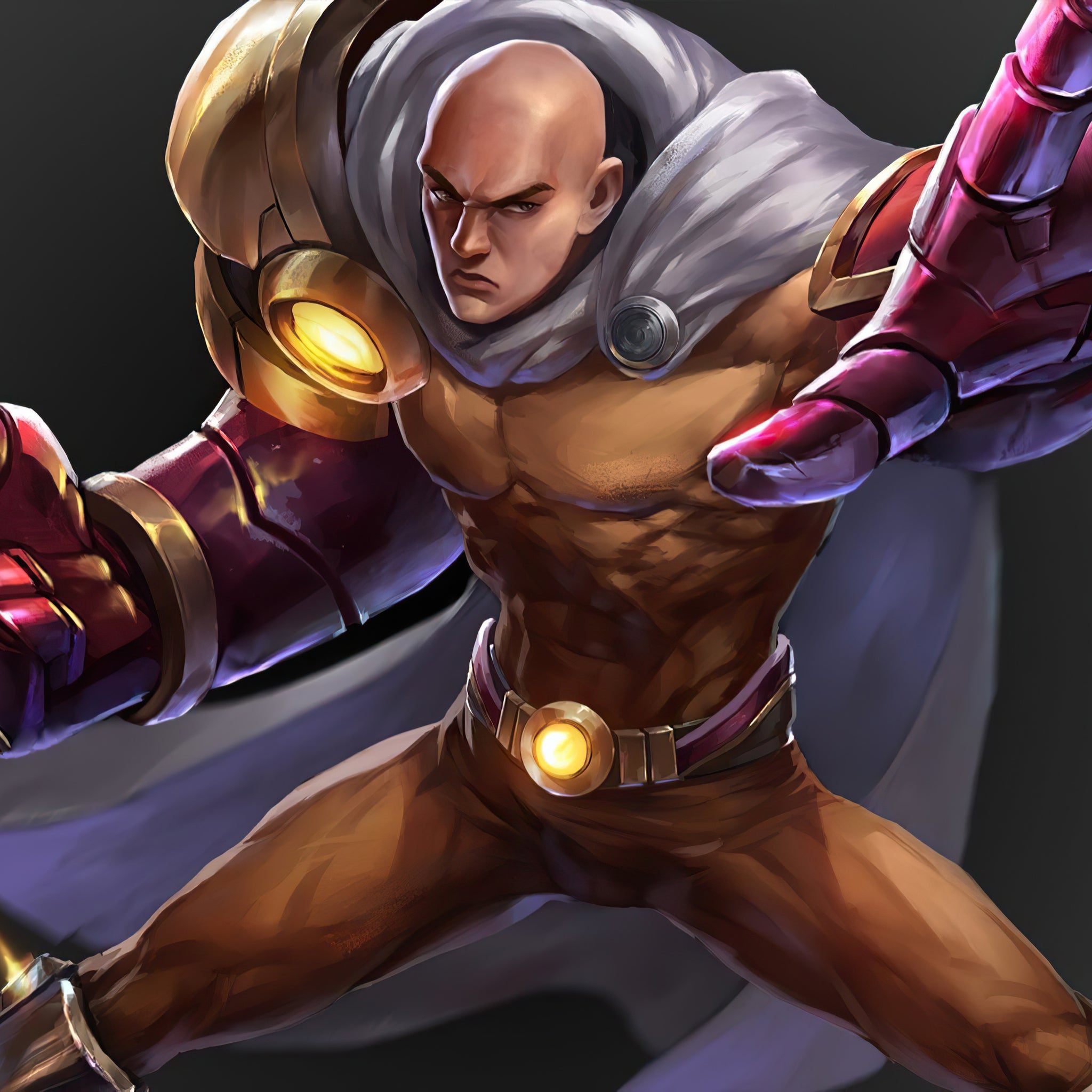 saitama-one-punch-man-A3 POSTER